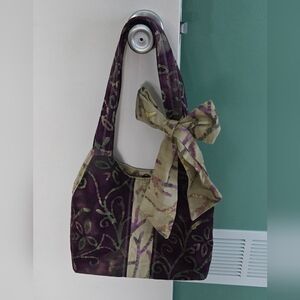 Artisan Made Batik Fabric Purse